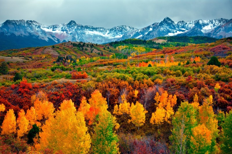 Create meme: colorado mountains, autumn mountains, autumn nature