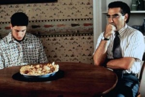 Create meme: apple pie, man pie, American pie