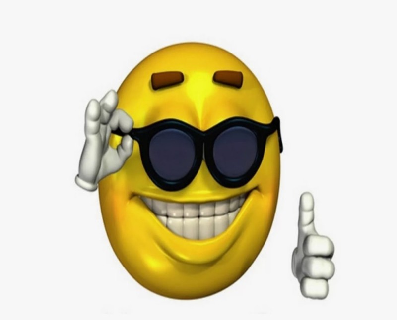 Create meme: smiling smiley face with glasses, smiley with glasses, cool smiley with glasses