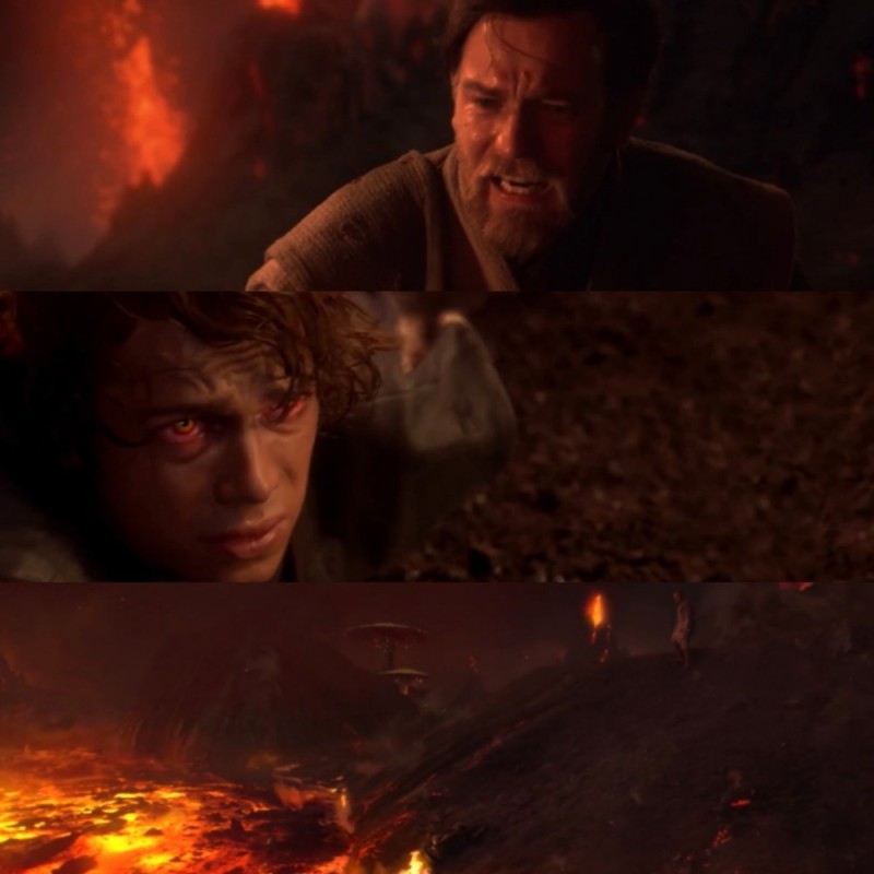 Create meme: you were my brother Anakin, you were supposed to fight evil, Obi-WAN you were the chosen one