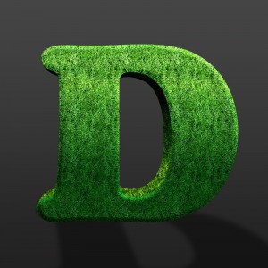 Create meme: letters, green letters, letter d