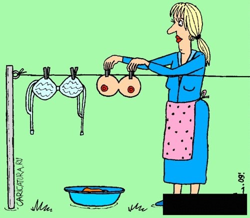 Создать мем: юмор, муж и жена карикатура, жена со сковородкой карикатура