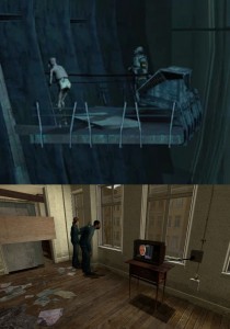 Создать мем: half life 2 комната, уоллес брин в half life 1, max payne