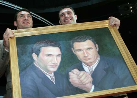 Create meme: the klitschko brothers, the klitschko brothers in their youth, Vitali Klitschko 