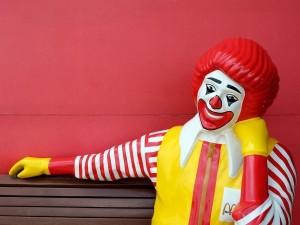 Create meme: the clown Ronald McDonald, Ronald McDonald