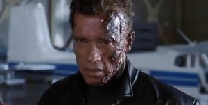 Create meme: Robocop and the terminator, terminator 3 t Schwarzenegger, sad terminator