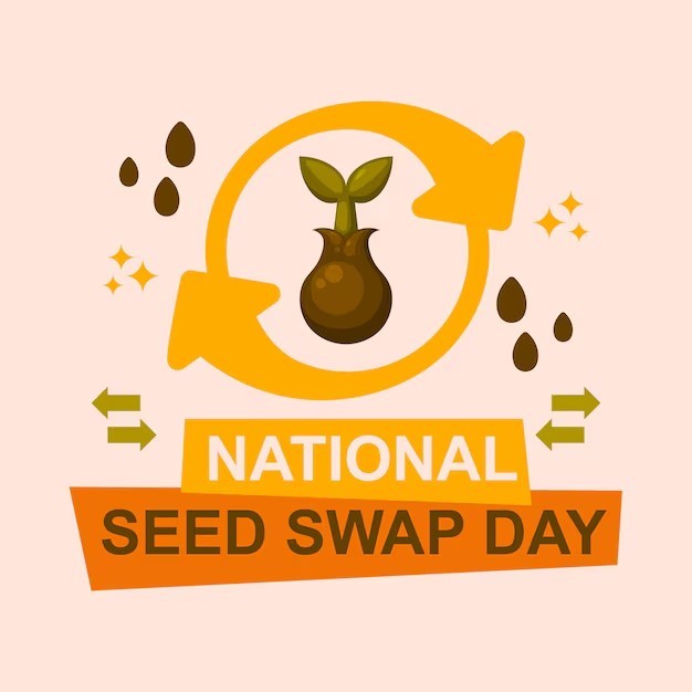 Create meme: national seed swap day, seed, seed swap