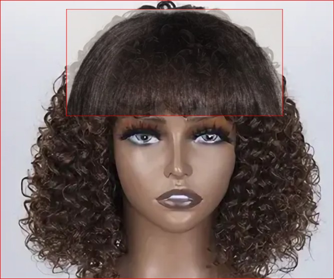 Create meme: curly wig, human hair wig, short human hair wigs