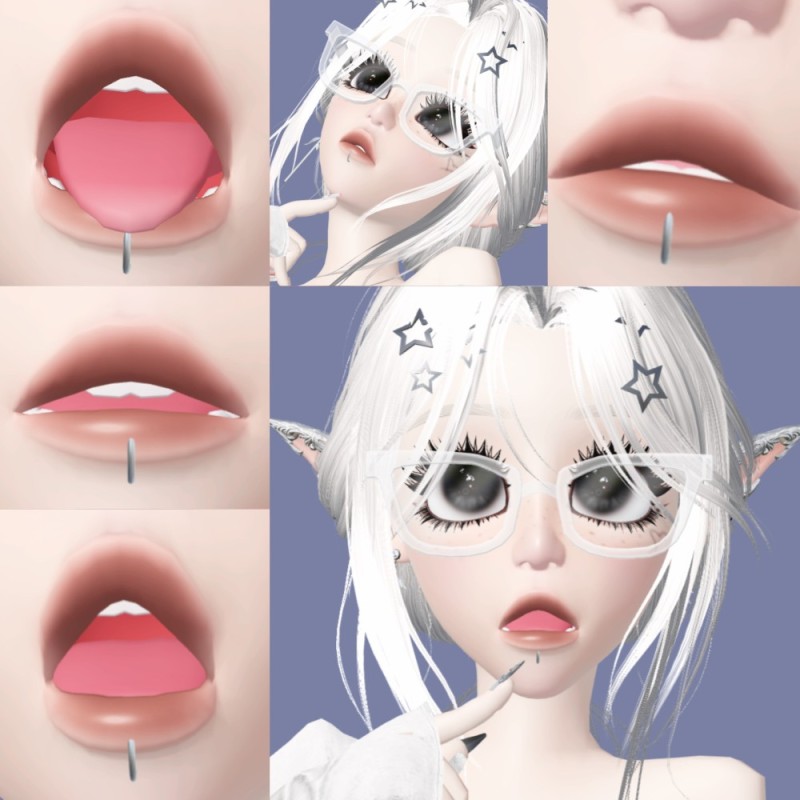 Создать мем: блеск для губ симс 3, лицо макияж, аниме макияж