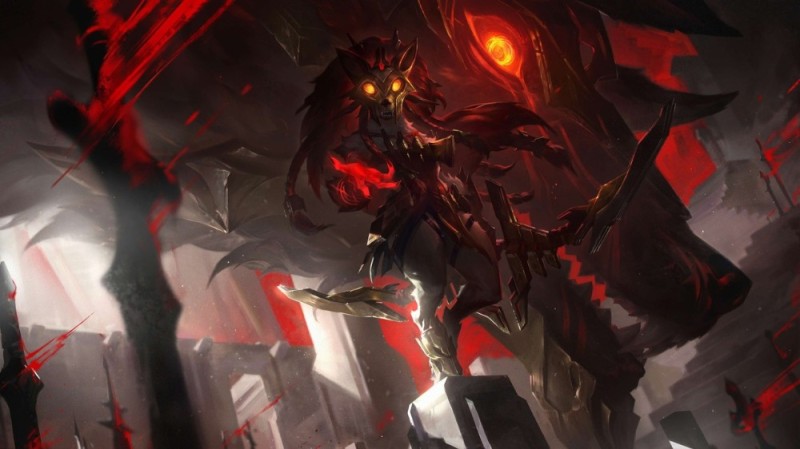 Create meme: Aatrox League of Legends, atrox league of legends, smite ares skins