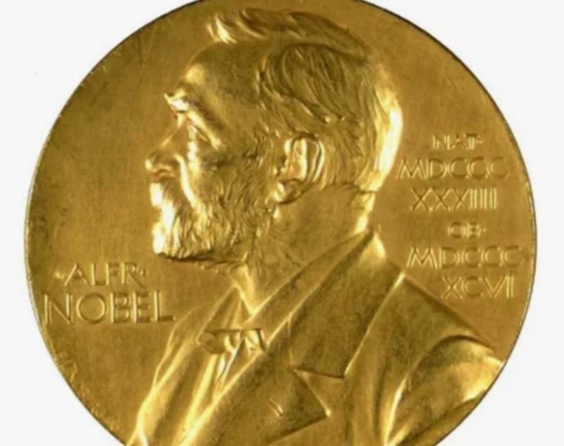 Create meme: Nobel prize , nobel peace prize medal, nobel prize 