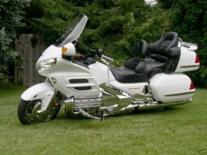 Create meme: motorcycle, honda goldwing, honda gl 1800