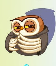 Create meme: sticker owl, polar owl stickers, owl owl