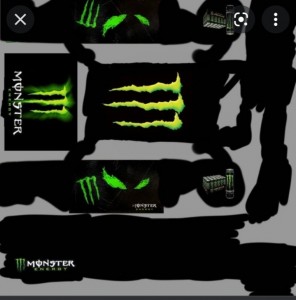 Создать мем: монстр энерджи наклейки, наклейки lp monster energy 1, скины монстер энерджи