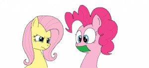 Create meme: pinkie, apple bloom, mlp