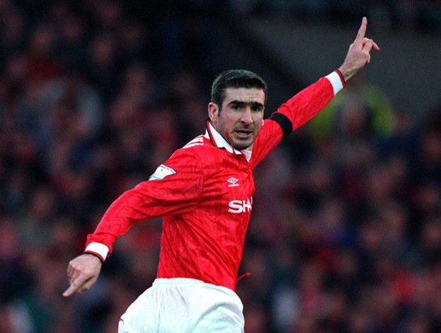 Create meme: eric cantona, Eric Cantona is a football player, Eric Cantona, Manchester United