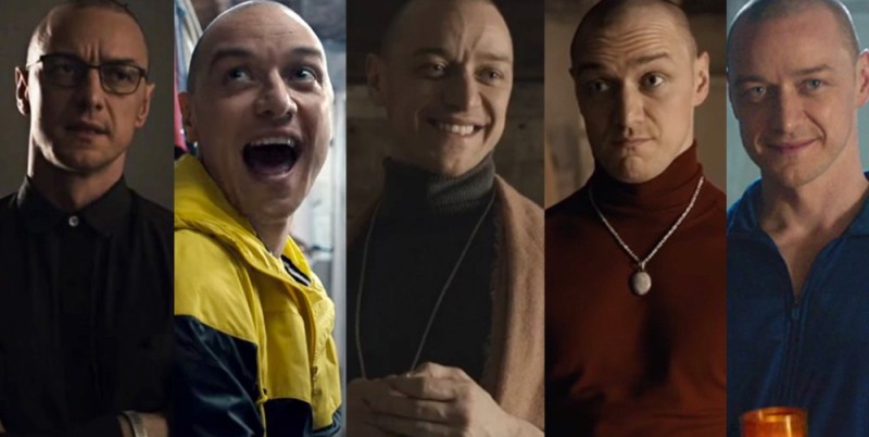 Create meme: James McAvoy split, split, McEvoy split personality