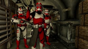 Create meme: deadpool, clone trooper, clone wars