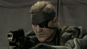 Create meme: metal gear solid guns of the patriots, old snake mgs 4, metal gear solid 4 guns of the patriots