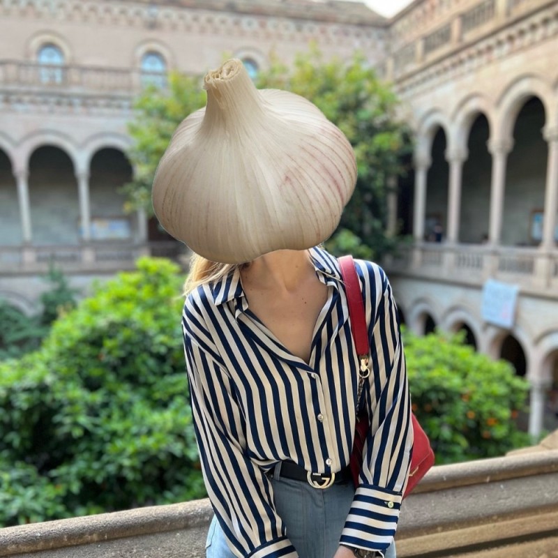 Create meme: garlic, bob bob haircut 2024, onions garlic