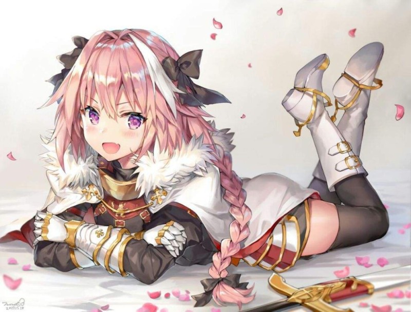 Create meme: Astolfo anime, Astolfo neko, Astolfo faith