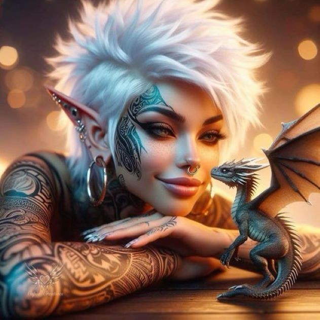 Create meme: fantasy art girl, characters fantasy, Fantasy elf