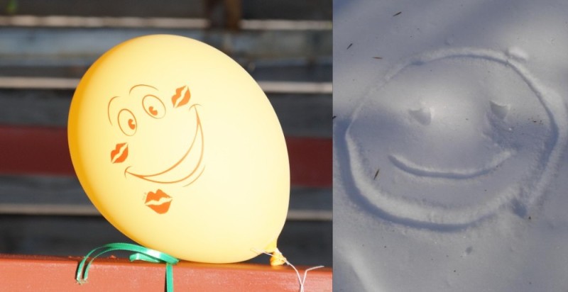 Создать мем: желтый шарик, шарик с улыбкой, шарики