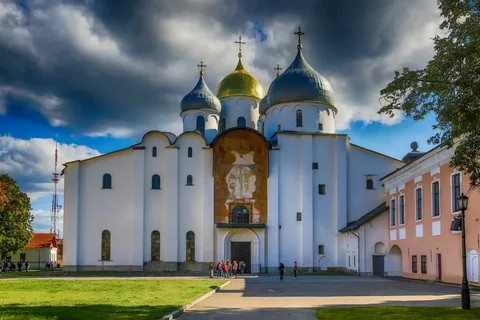 Создать мем: собор софии премудрости божией в новгороде, софийский собор, софийский собор в великом новгороде