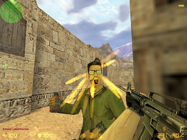 Create meme: counter-strike, cs 1.6 bespectacled, demotivators about counter strike