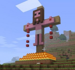 Create meme: minecraft