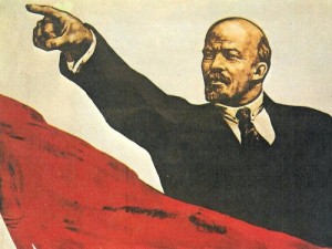 Create meme: Lenin and gas