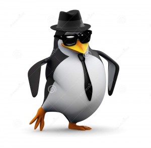 Create meme: penguin bow, cool penguin, penguin bird