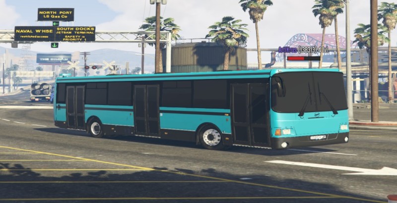 Create meme: grand theft auto v , bus Ikarus, gta 5 mod