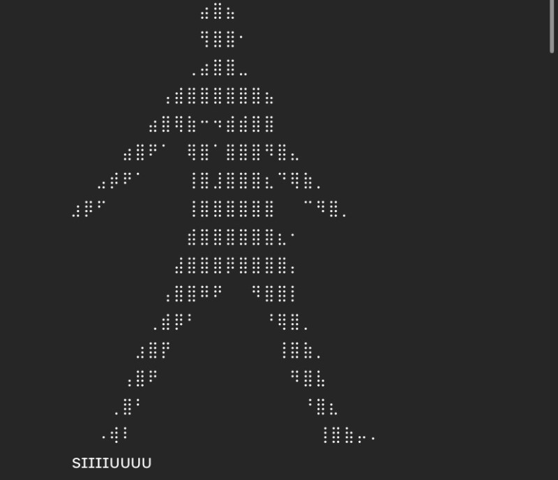 Create meme: ascii hacker, ascii paintings, miku ascii art