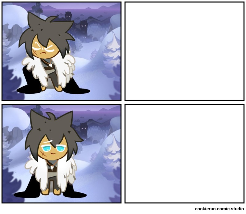 Create meme: cookie run werewolf cookie, werewolf cookie, anime