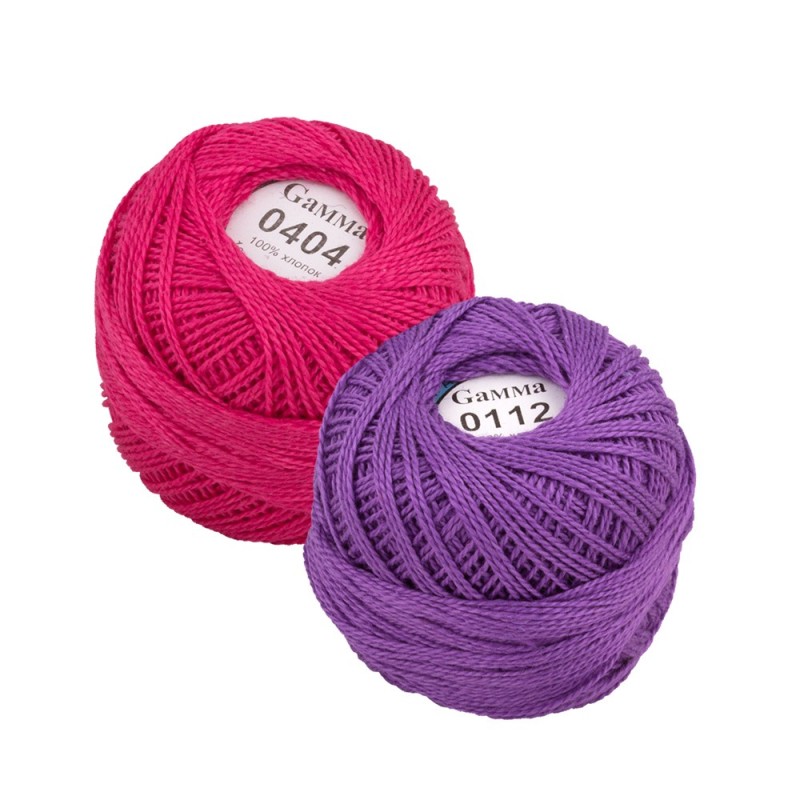 Create meme: yarn iris gamma metallic, threads of iris gamma, violet yarn (0112, burgundy)