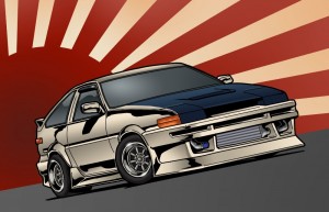 Create meme: toyota ae 86