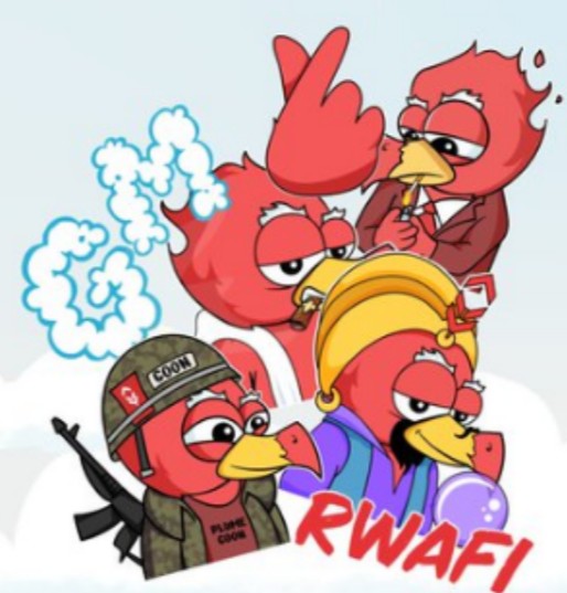 Create meme: red from angry birds, angry birds red, ed from angri birds