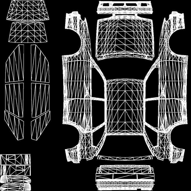 Create meme: car scan, UV scan of the car, car body scan