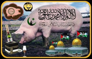 Создать мем: мусульманская свинья, халяльная свинья, порода свиней ландрас