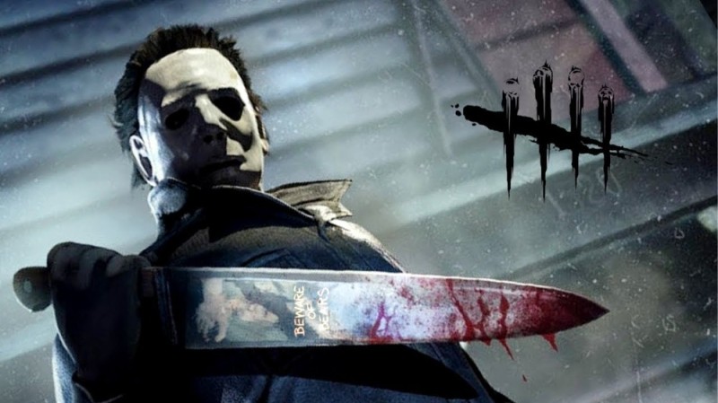 Create meme: Michael Myers a J. F. D., dead by daylight by michael myers, The killer is Michael Myers