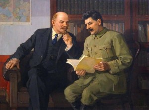 Create meme: Joseph Stalin, Lenin and Stalin, Vladimir Ilyich Lenin