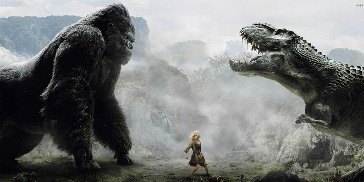 Create meme: king kong 2005, King Kong part 2, king Kong 