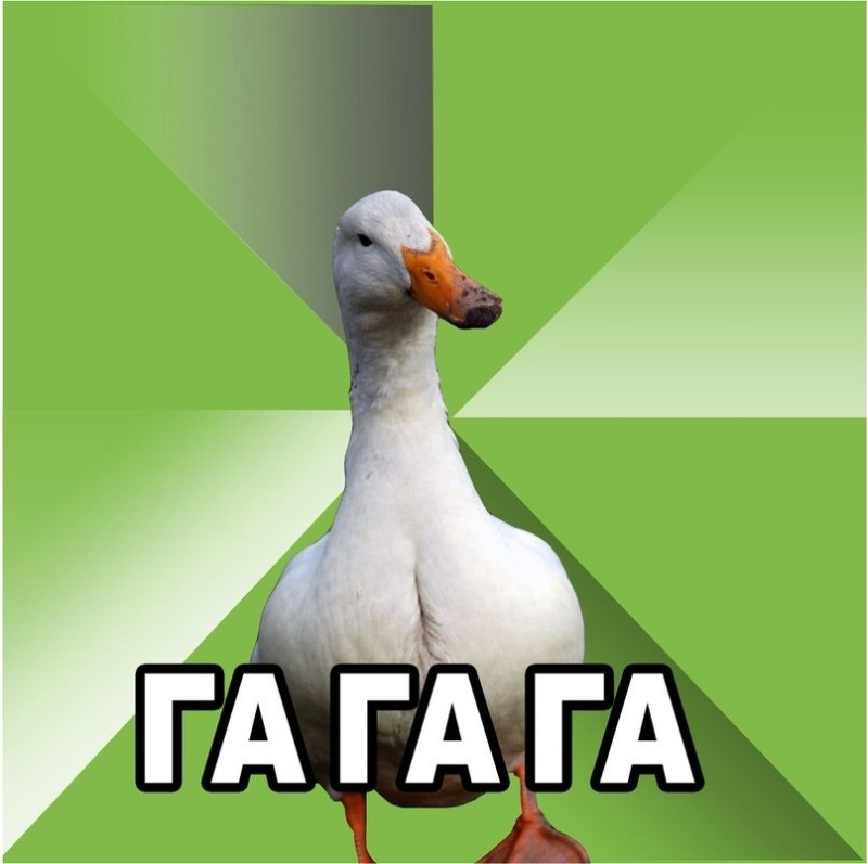 Create meme: meme goose , goose , geese ha ha ha