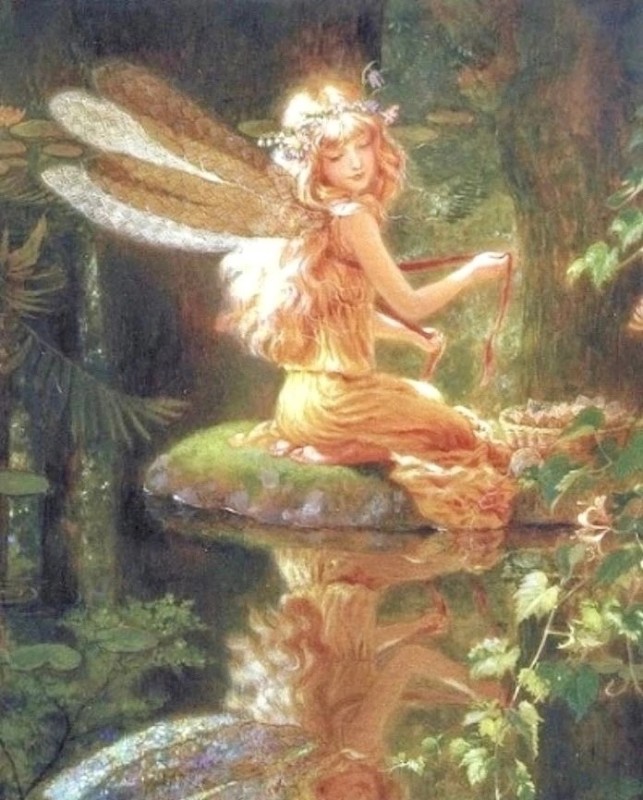 Create meme: forest fairy, fairy , fairies are beautiful
