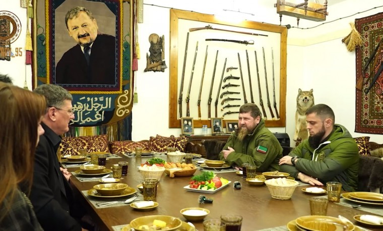 Create meme: head of chechnya ramzan kadyrov, the head of Chechnya , Kadyrov 2023