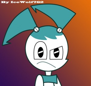 Create meme: Jenny xj-9, jenny from mlaatr, xj9 jenny gifs