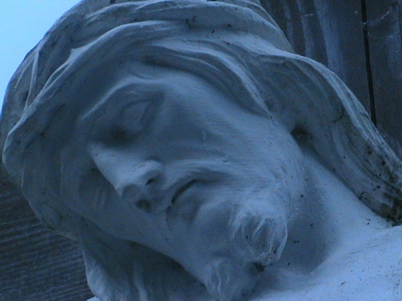 Create meme: sculpture of Jesus Christ, Jesus facepalm statue, Gothic sculpture