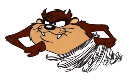 Create meme: tasmanian devil cartoon, tasmanian devil Looney tunes, tasmanian devil cartoon