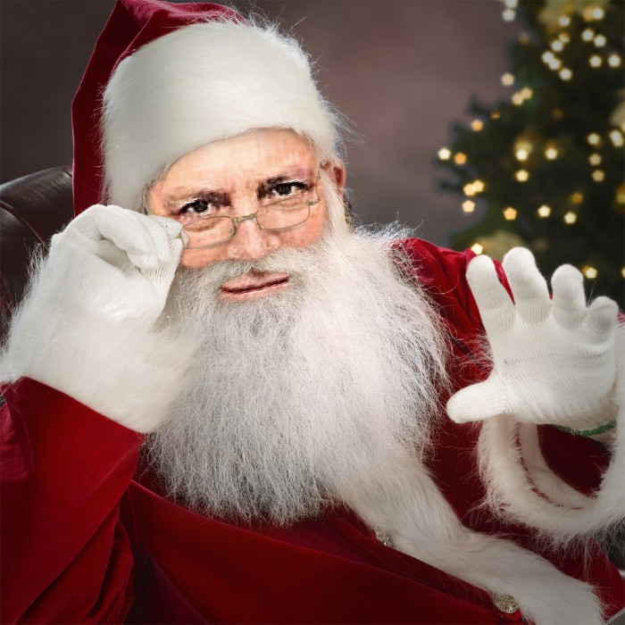 Create meme: the real Santa Claus, Santa claus face, Father Christmas